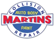Martin's Collision's logo.